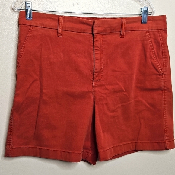 Anne Klein Pants - Anne Klein Chino Shorts Burnt Orange Rust Size 12
